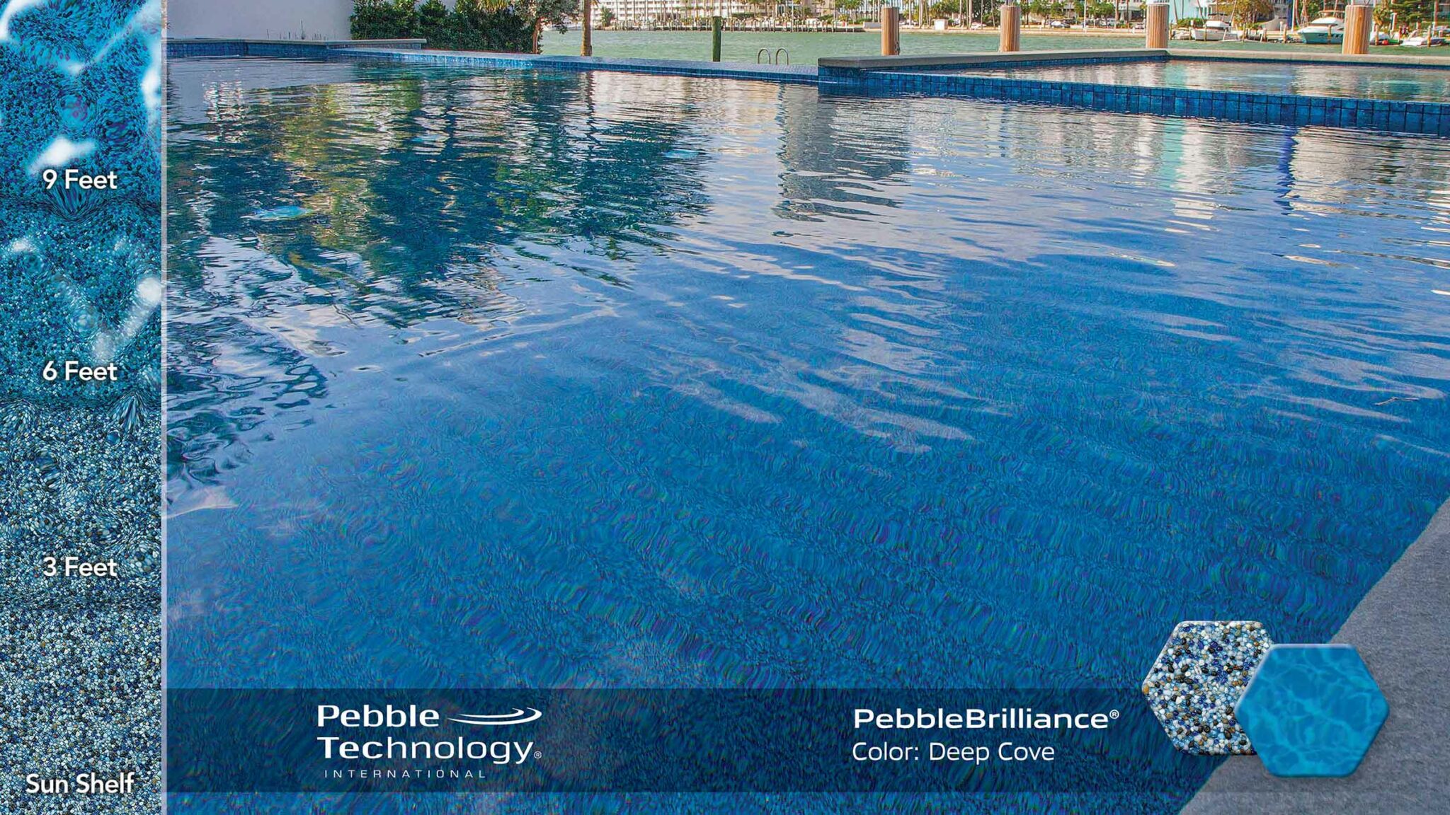 Deep Cove Pebble Brilliance Pool Finishes