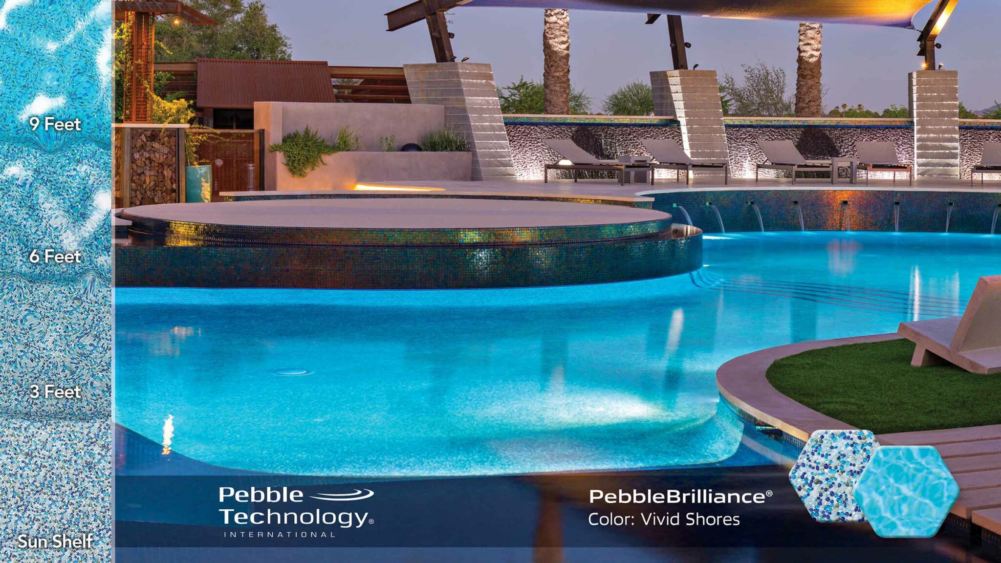 Vivid Shores - Pebble Brilliance Pool Finishes