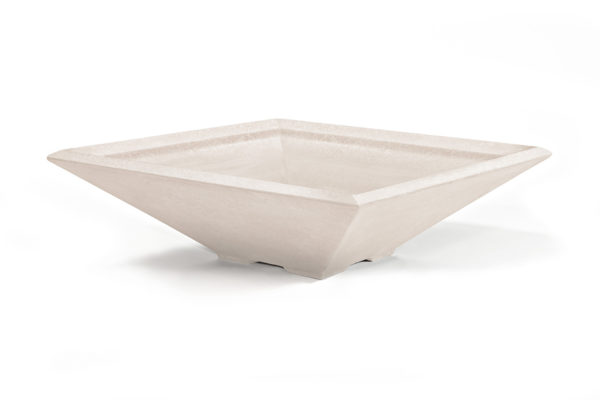 Square Stone Fire Bowl