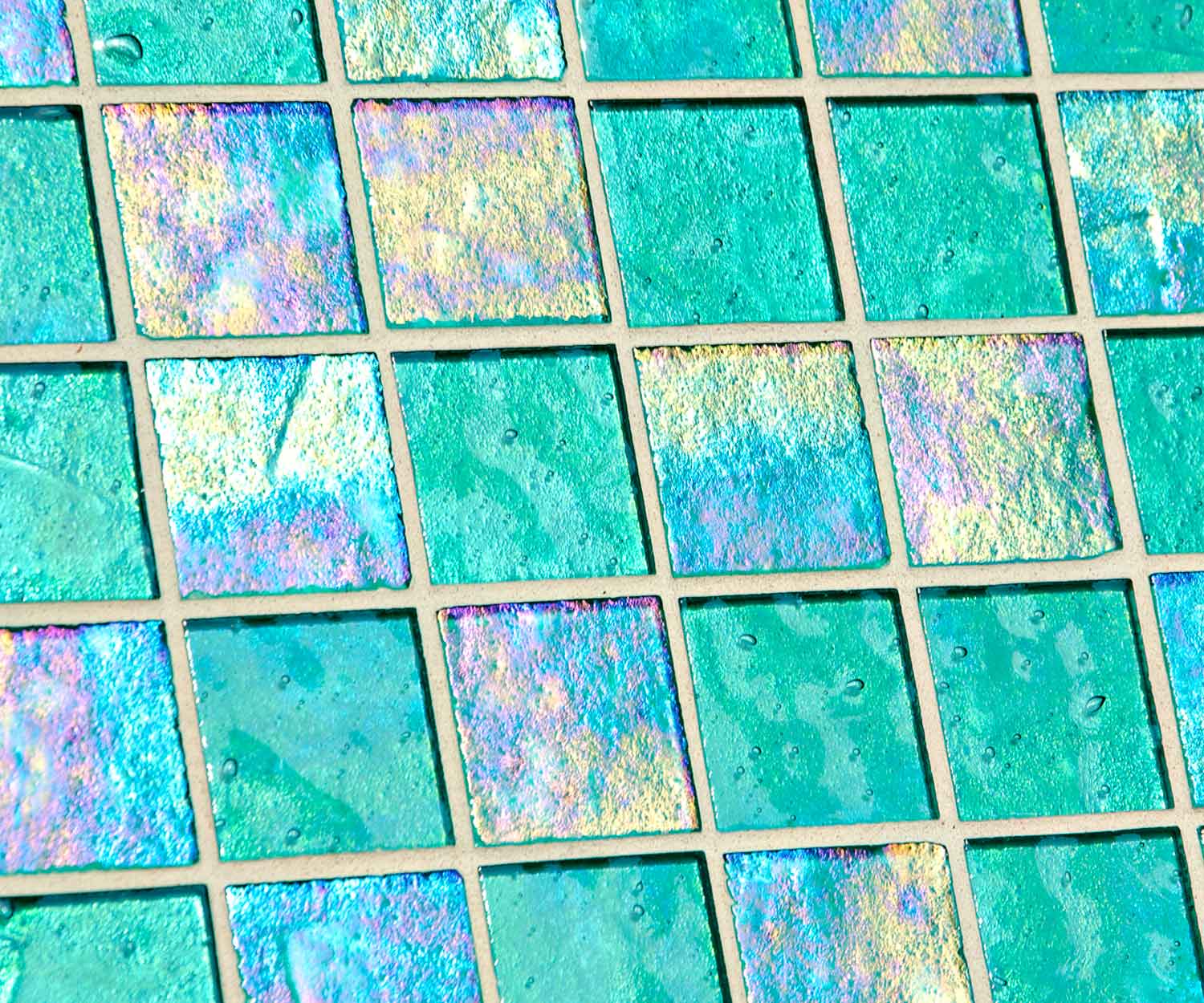 Swimming Pool Glass Tile Aquamarine Lightstreams