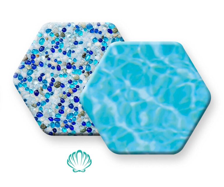 photo of PebbleBrilliance Vivid Shores Sample