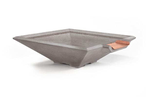 Square Stone Water Bowl