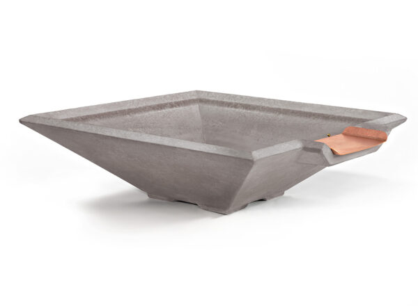 Square Stone Water Bowl