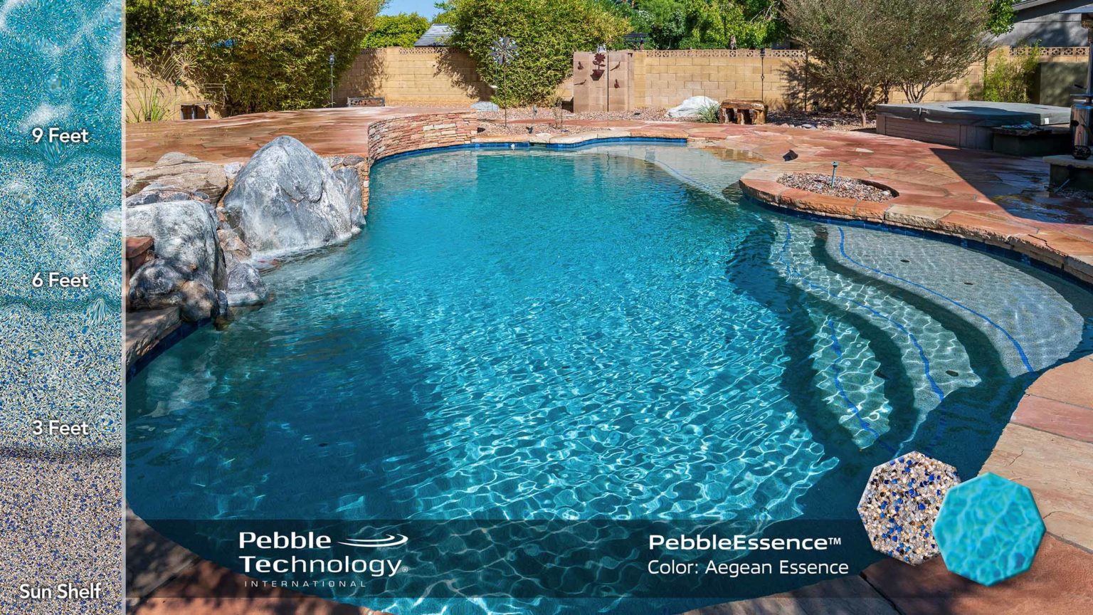 Tropical Breeze - PebbleTec Pool Finish