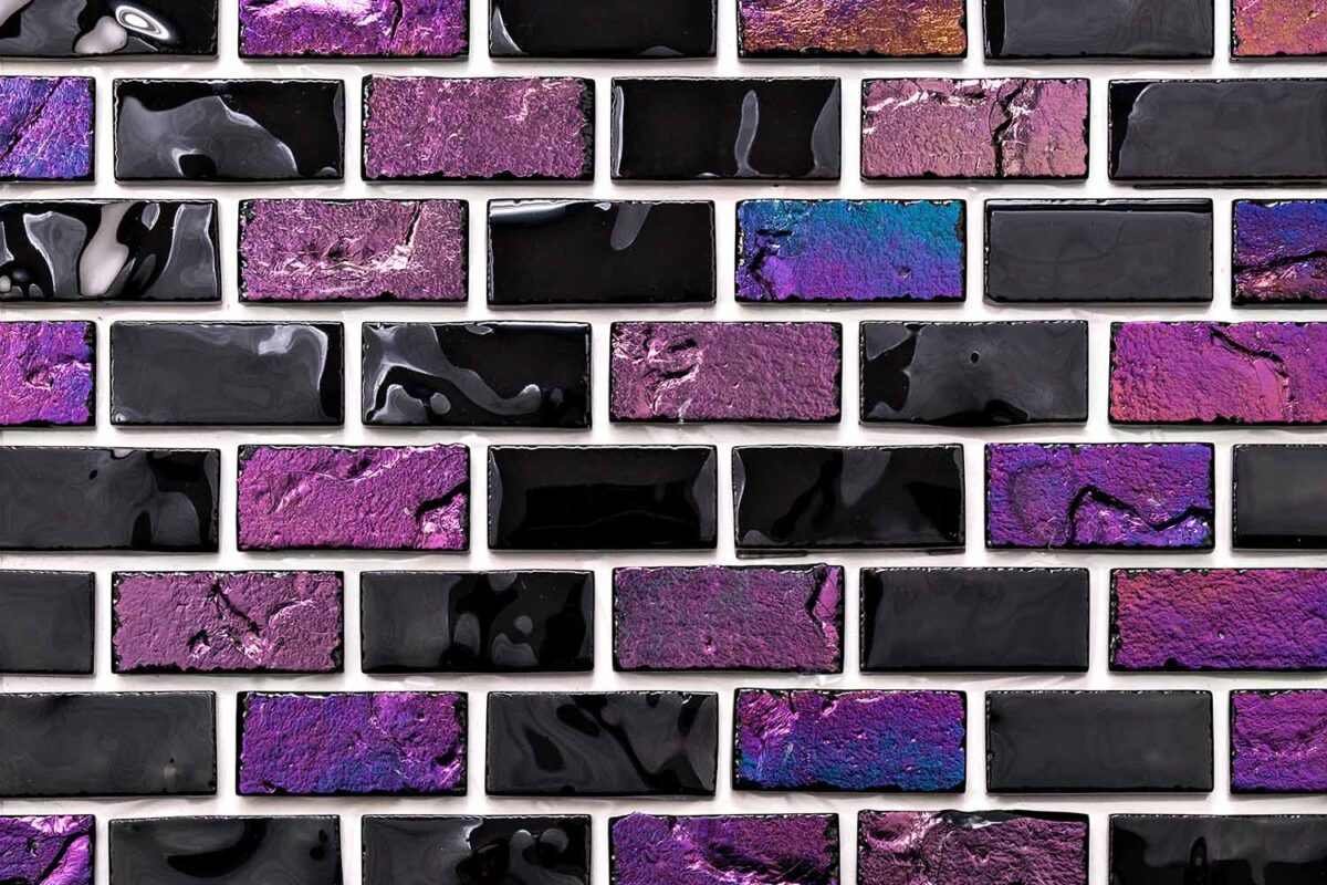 R1C Absolute Black 2x1in Tile photo