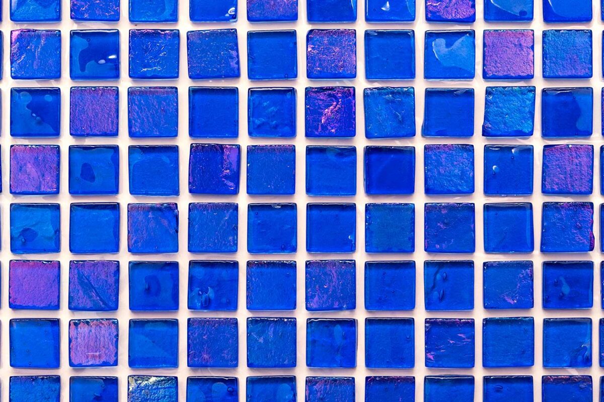 R1C Intense Blue tile 1in photo