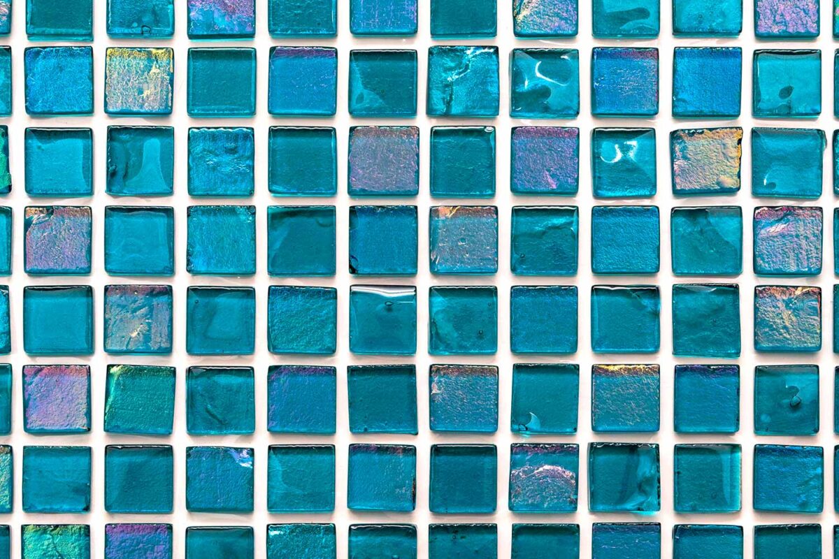 R1C Turquoise tile 1in photo